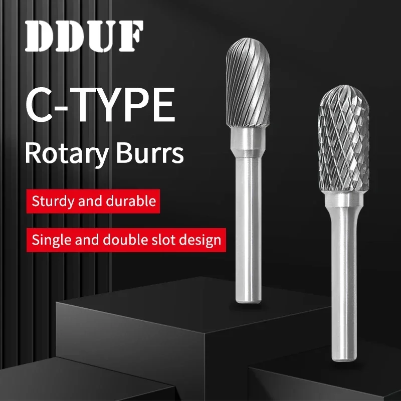 

Карбидные роторные напильники DDUF типа C, 1 шт.