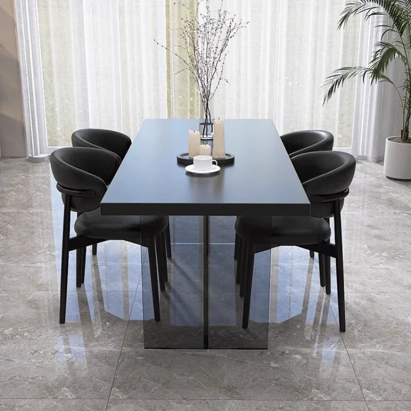 Cream Wind Unusual Dining Table Special Modern Reception Quality Restaurant Table Aesthetics Lounge Muebles Kitchen Furniture