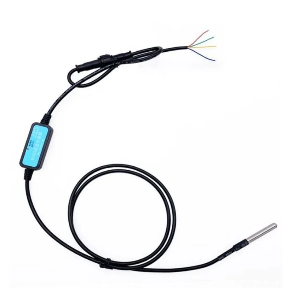 DS18B20 to RS485 Temperature Sensor Water Temperature Liquid Measurement Industrial Grade IP68 Fully Waterproof RSDS19Y