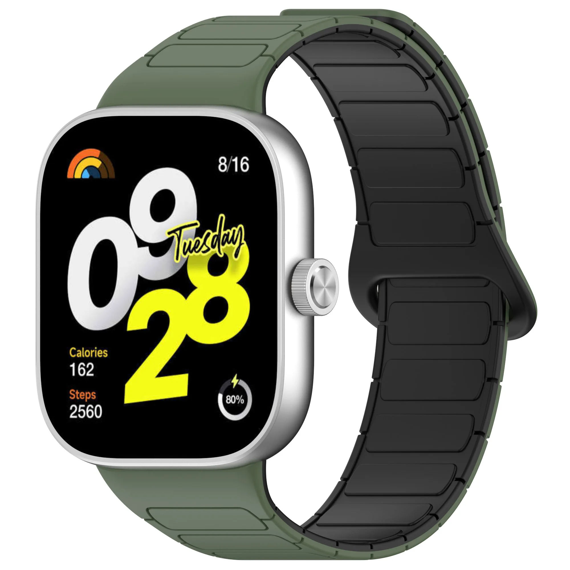 Silikonarmband für Redmi Watch 5 4 Smart Watch Magnetarmband Armband Ersatz Pulsera für Xiaomi Band 9 Pro 8 Pro – Detail 14