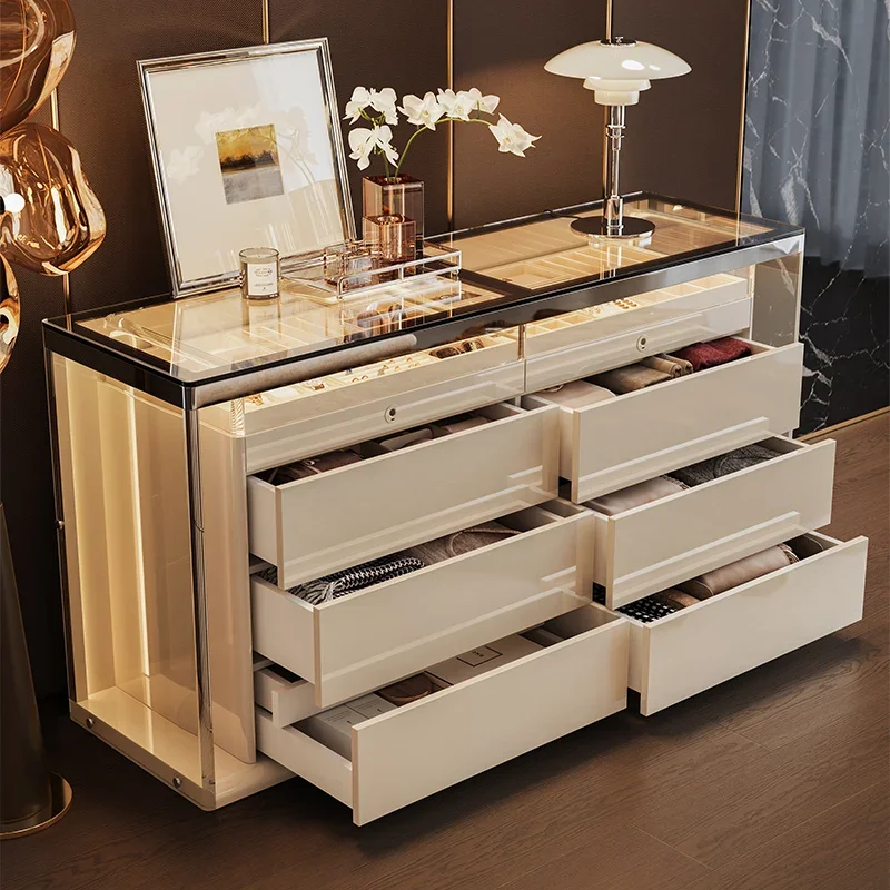 Badou Cabinet Cloakroom Jewelry Storage Jewelry Cabinet Bedroom Bedroom Bedside Cabinet