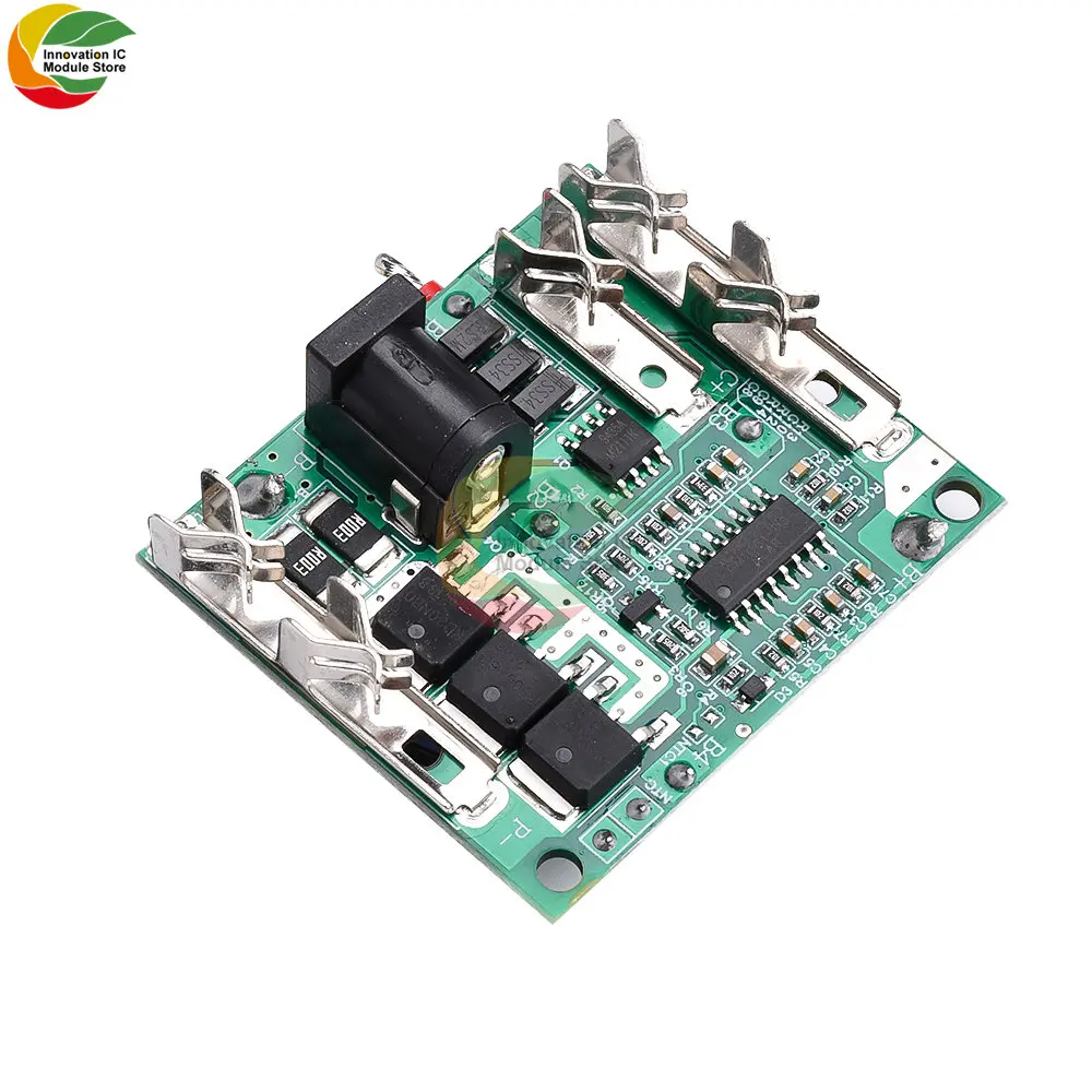 5S 20A Li-ion Lithium Battery Charger Protection Board 18V 21V Battery Charging Protection Board BMS Module For Power Tools