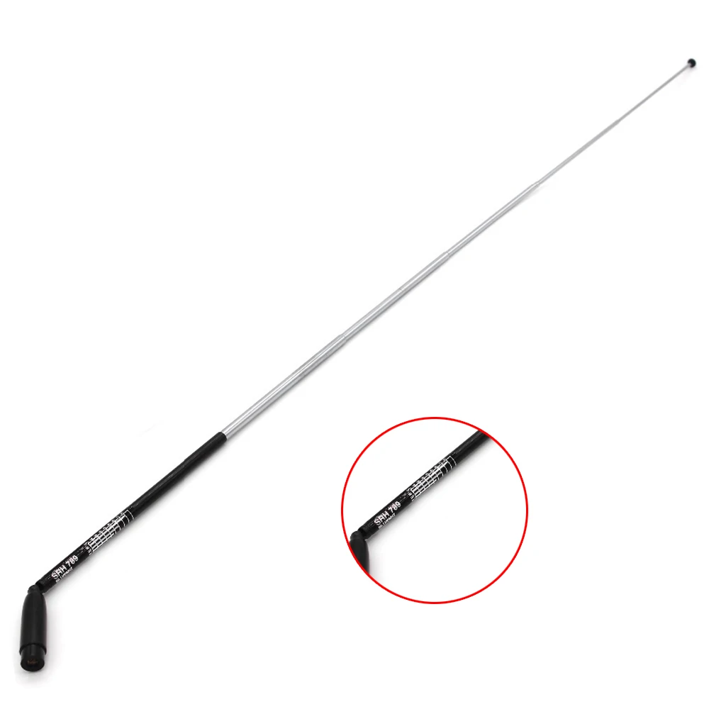 SRH789 SMA Male 95-1100MHz Foldable Telescopic Antenna