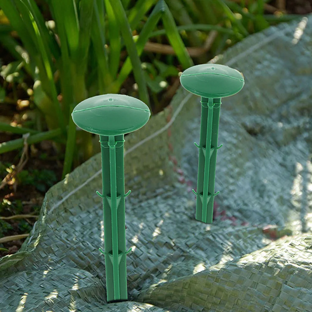 

150 Pcs Ground Stakes Plastic Garden Pegs Landscape Nails Outdoor Tent Fixing Tools Camping Peg Greenhouse Staples Gardening