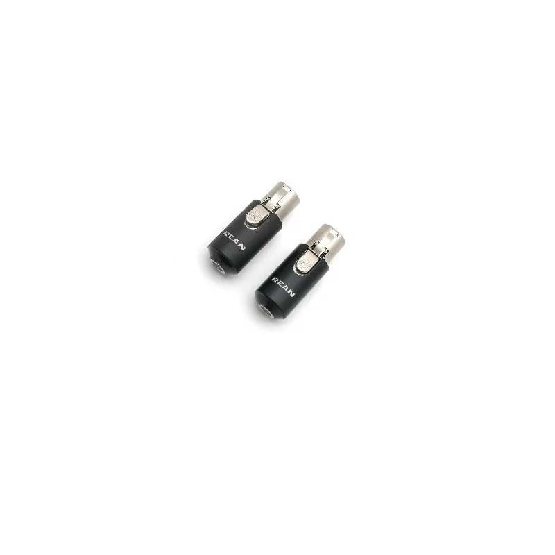 1 Pair Super Short  1266  Thror Zmf Headphone 4Pin To MMCX 0.78MM FLAT/NOTCH 3.5MM FEMALE Adapter Connector Adaptor