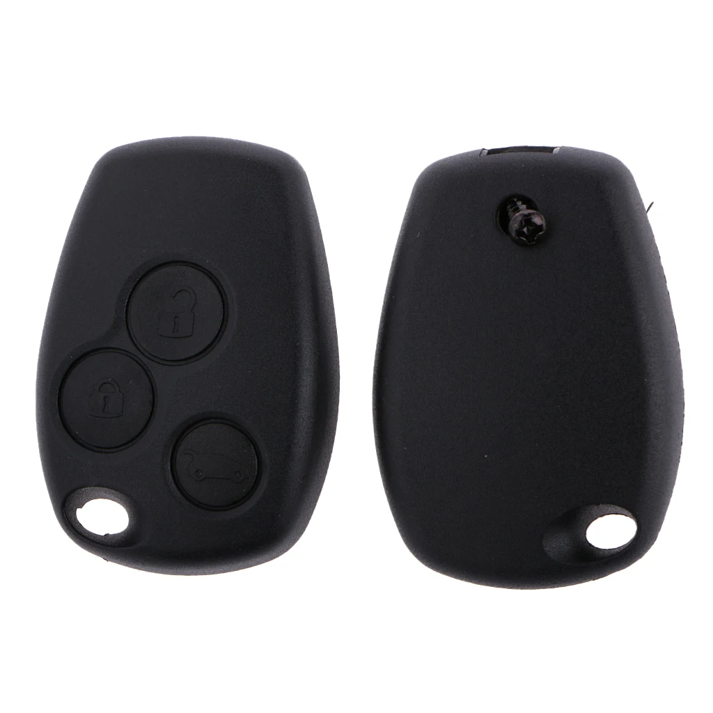 3-button Car Keyless Entry Remote Key Case Fob Shell Cover Replacement for Key