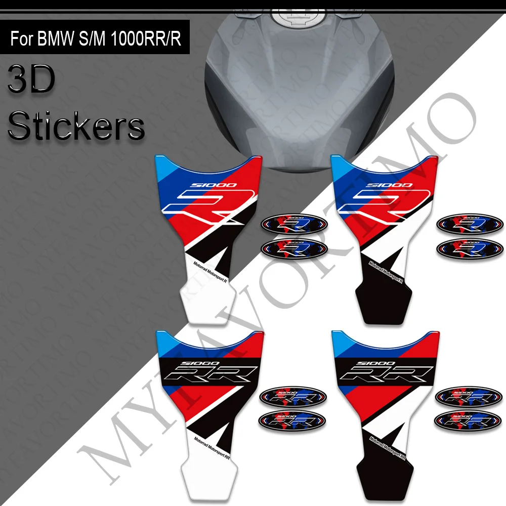 

2024 2025 For BMW S1000RR S1000R S 1000 R RR S1000 S1000 M M1000R M1000RR Tank Pad Protector 3D Stickers Decals 2021 2022 2023