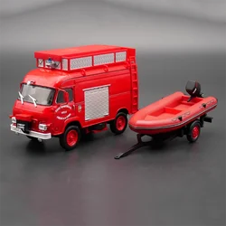 Diecast 1:43 Scale Ixo Saviem TP3 Fire Truck Alloy Vehine Model Finished Simulation Collection Decoration Gift Toys Display