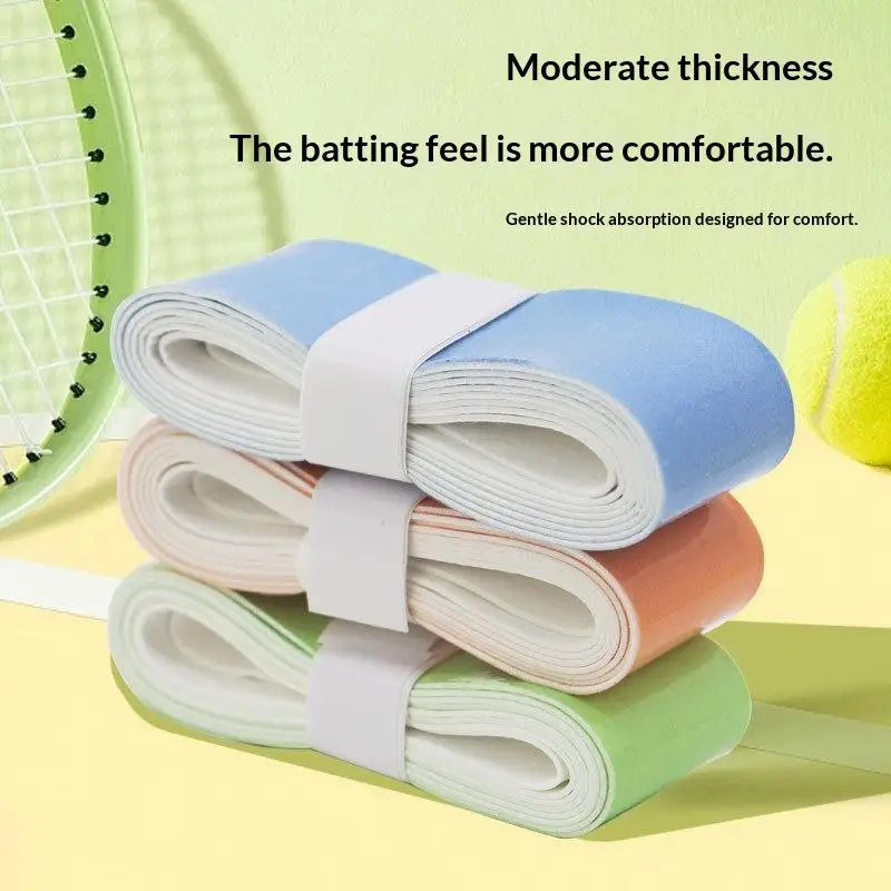 6pcs Non Slip Badminton Racket Handle Grip Gradient Overgrip Tape Tennis Racket Rubber Grip Sports Supplies