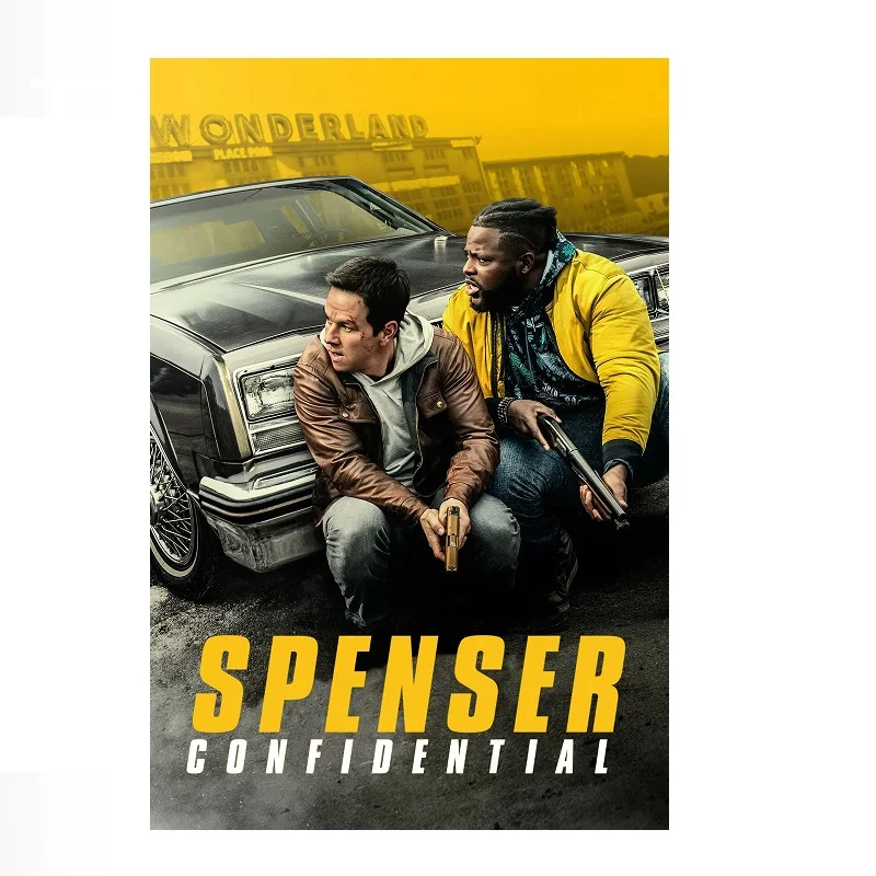 Spencer Confidential Movie, Print Art Canvas Poster, For Living Room Decor Home Wall Picture