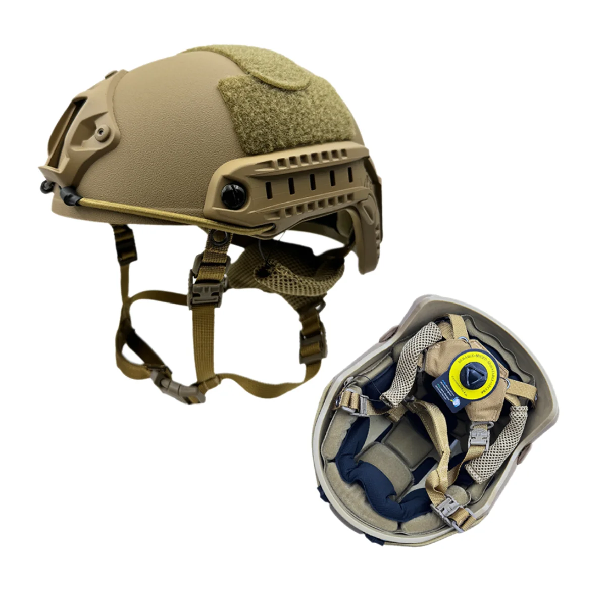 Helm cepat, helm Airsoft MH, ABS tebal luar ruangan PJ, peralatan pelindung CS menembak