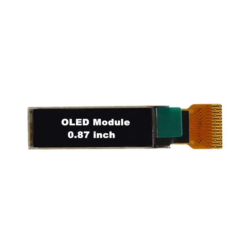 1 шт. 0,87 дюйма белого цвета 128X32 128*32 OLED-экран IIC I2C 14-контактный порт VG2832TSWUG02 QT1316P01B QT1316P07A