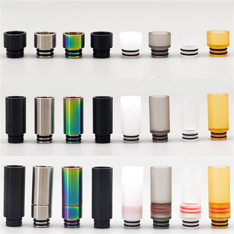 

1PC 510 Drip Tip Stainless Steel Plastic Extension Connector Combination Splicing Mouthpiece Straw Joint for Vape Accessory