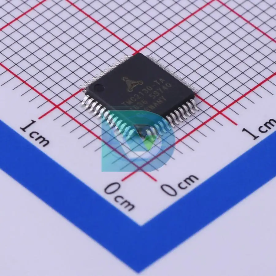 TQFP-48-EP TMC2130-TA-T (7x7) สเต็ปเปอร์มอเตอร์ไดร์เวอร์ชิ้นส่วนอิเล็กทรอนิกส์ชิปใหม่ดั้งเดิม TMC2130-TA-T