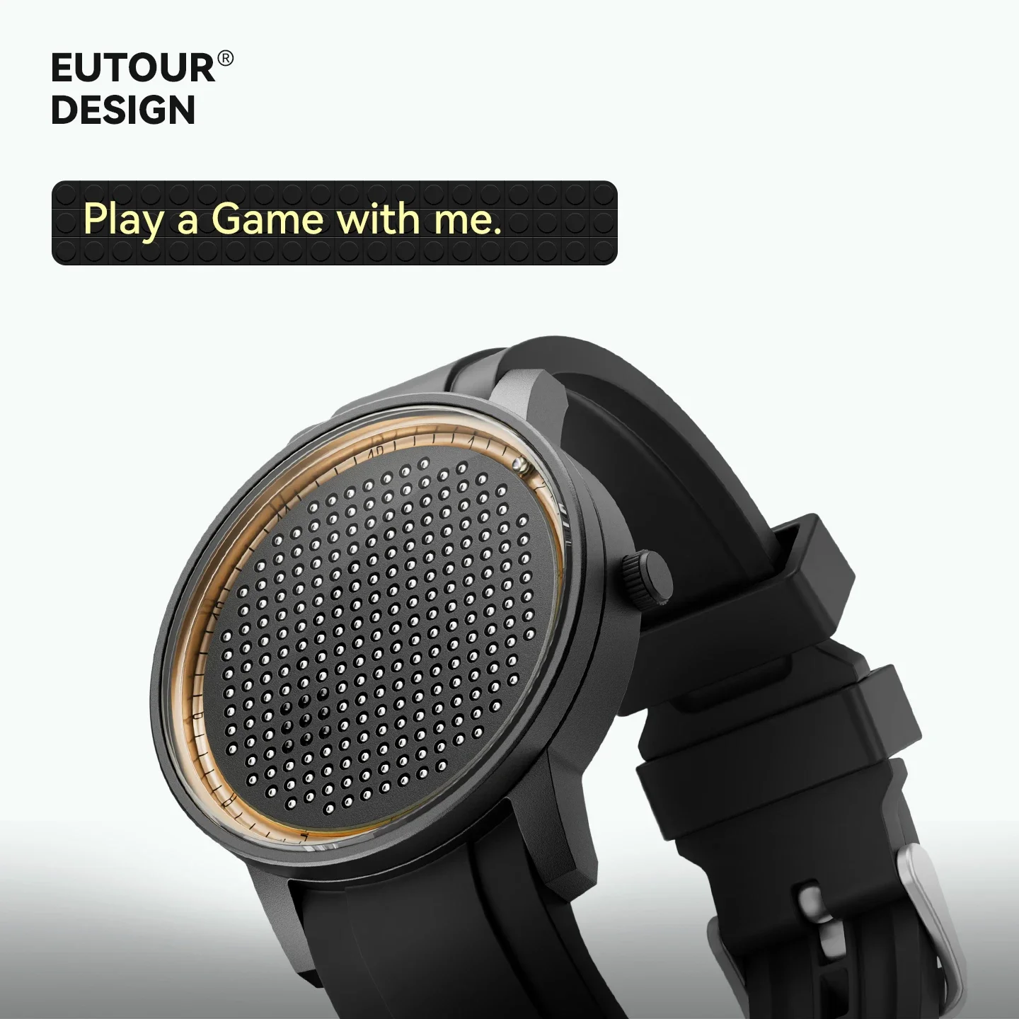 EUTOUR New Magnetic Fashion Casual Quartz Watch Simple Men's Watches Silicone Strap Unisex Watches
