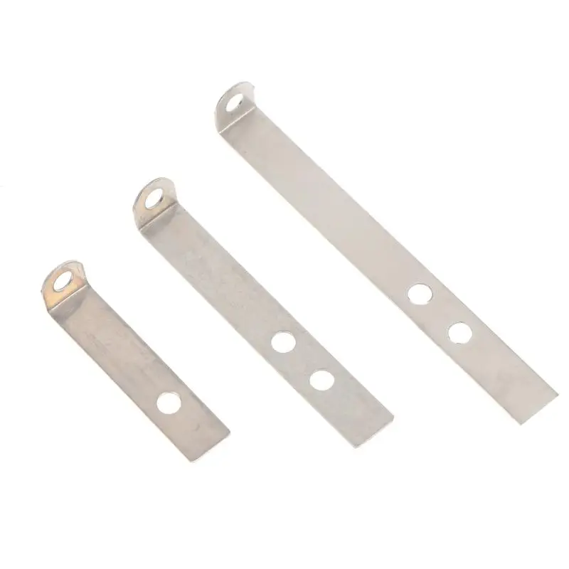 L Bracket 100PCS Smooth Edge Metal for Backlit Channel Letter Mounting Lug LED Sign Installation Works