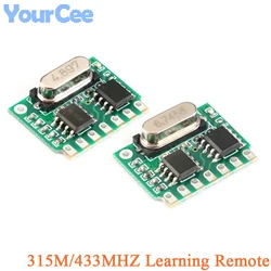 315MHZ 433MHZ Learning Remote Control Receiver Decoding Board Module Supports PT2272 Multiple Working Module