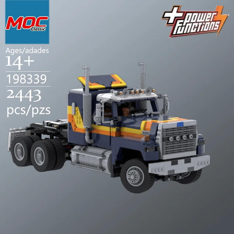 Specially Customized MOC 6X6 Arocs Truck Technic Building Block Model - Trendy Educational Toy - Casual Building Game Toy&Gifts