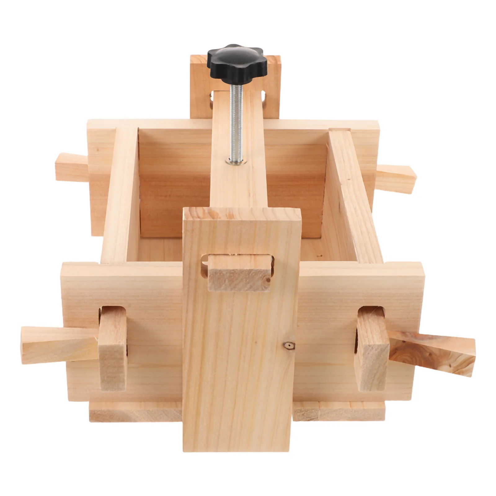 

Detachable Making Mold Press Container Kitchen Wood Homemade Cheese Space Saving Easy Operation Commercial Home Use