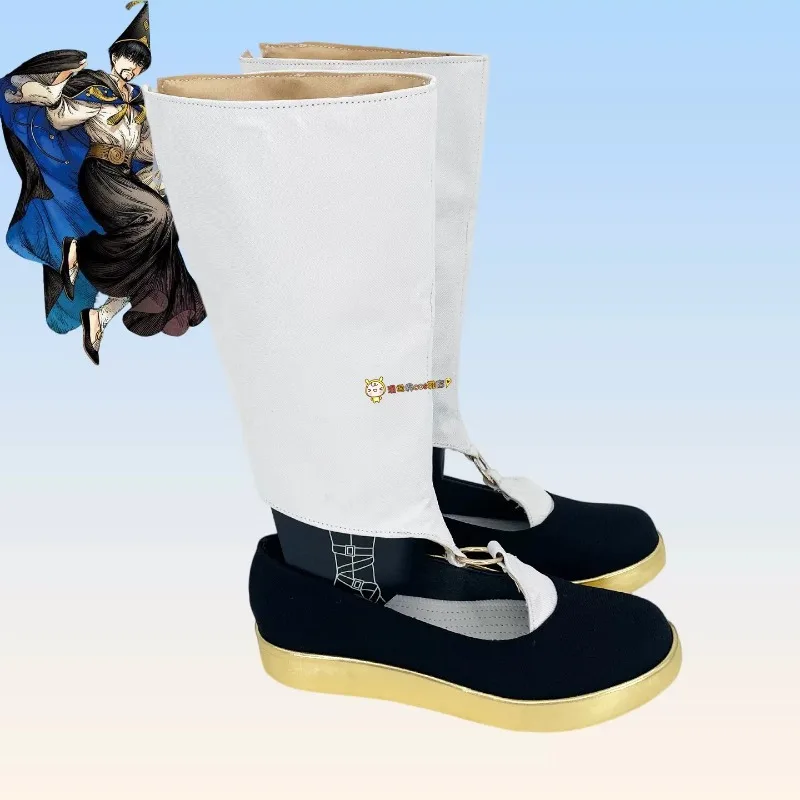 Olruggi Cosplay Shoes Boots Anime Witch Hat Atelier Olruggio Halloween Shoes Plus Size
