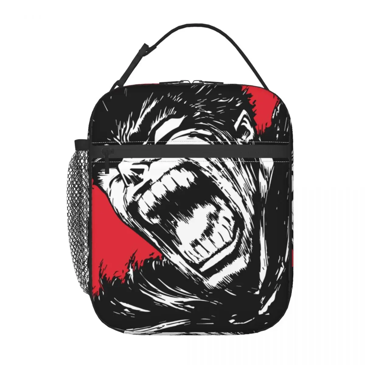 Custom Furious Gattsu Berserk Lunch Bag Women Thermal Cooler Insulated Lunch Boxes for Kids School Children