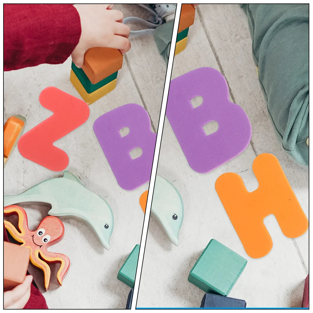 

2 Sets for Babies Bath Alphabets Letters Stickers EVA Bathtub