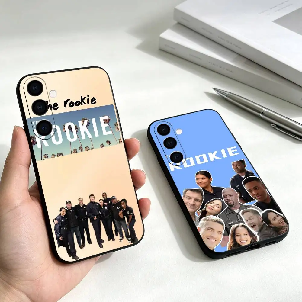 TV The Rookie J-John Nolan Phone Case Black Silicone Soft For Samsung Galaxy A73,A72,A71,A70,A53,A52,A51 Gift