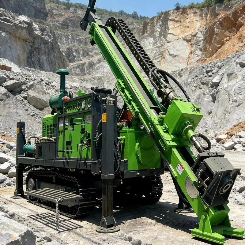 Full Hydraulic Borehole Core Drilling Rig Portable Geological Water Well Exploration Machine Equipment
