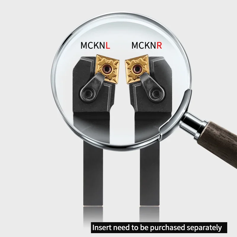 MCKNL2525M12 MCKNL2020K12  External Turning Tool Holder CNMG Carbide Inserts MCKNL Lathe Cutting Tools Set
