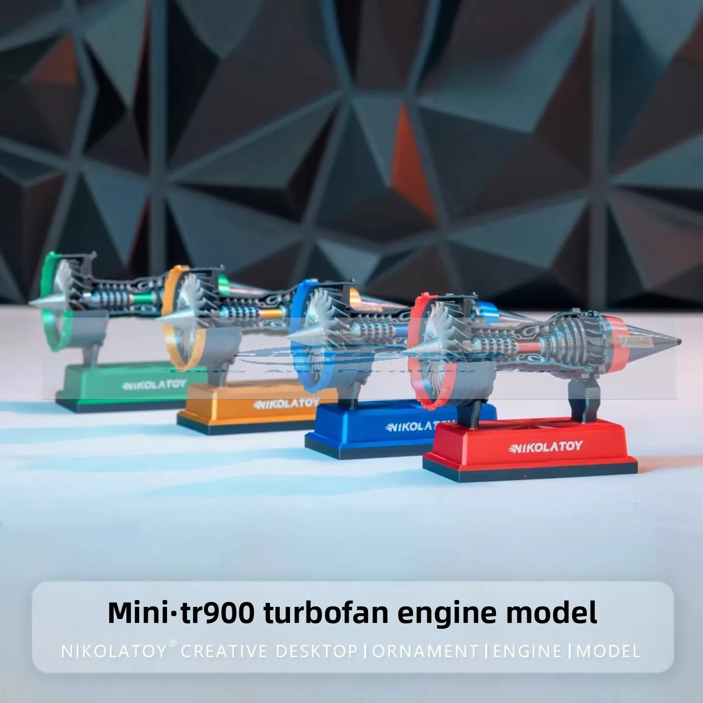 

Мини-модель авиационного турбовентиляторного двигателя NIKOLATOY Aero Engine Trent900 с функцией запуска