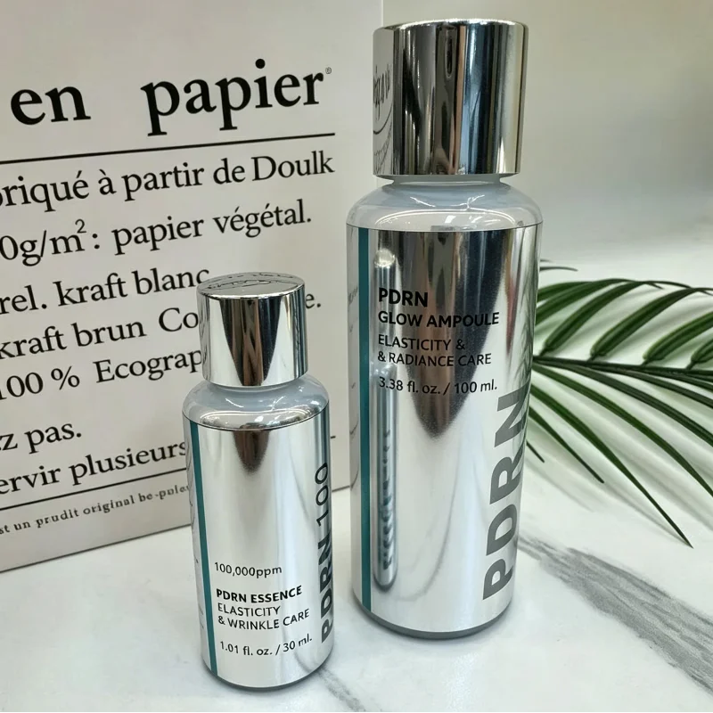 Korean Skincare PDRN Collagen Essence & Glow Stick Balm Set, Firming Moi