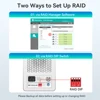 【지역 창고!】Yottamaster 150W 전원 2/4/5Bay 5Gbps RAID USB3.0 2.5/3.5