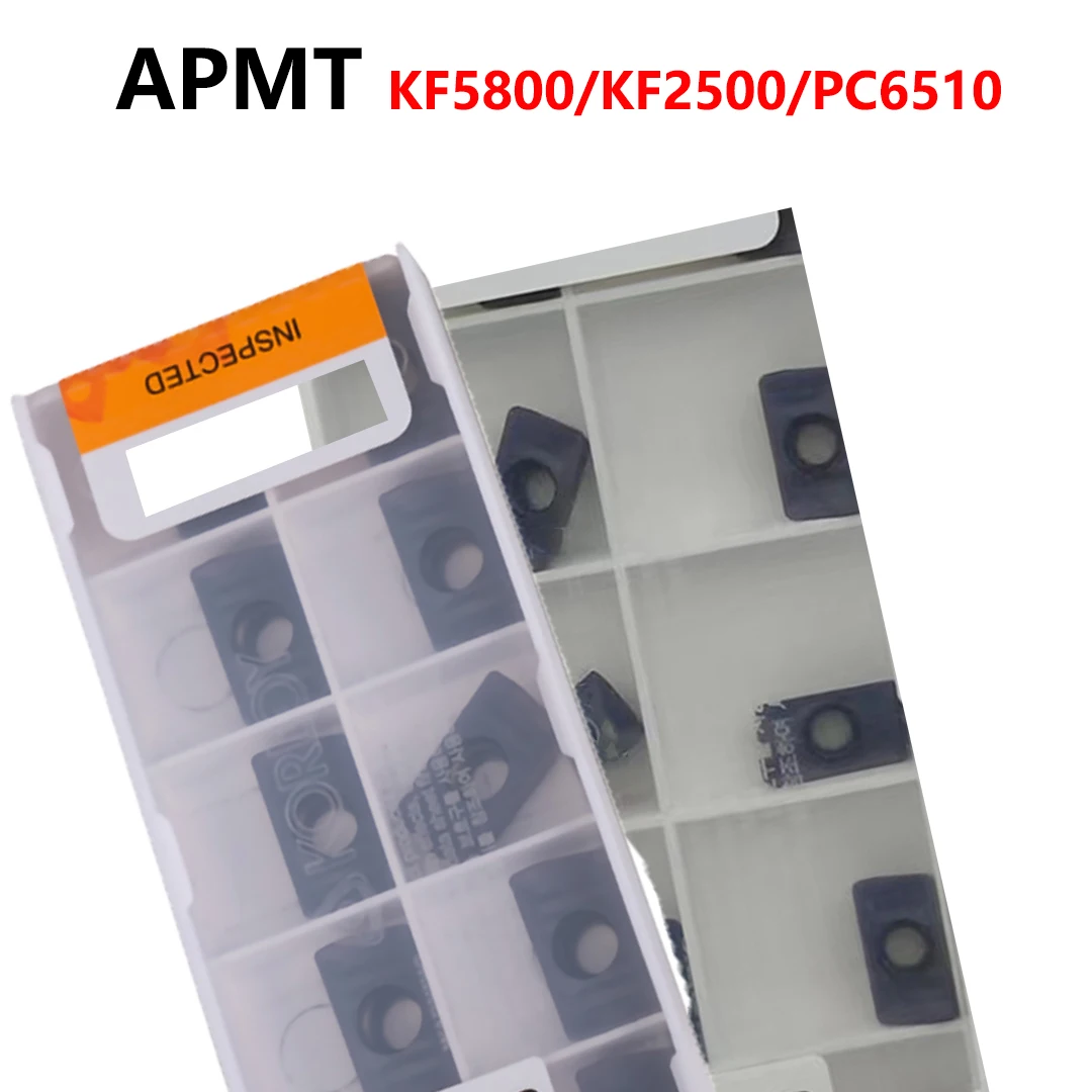 

Оригинальный APMT1604 APMT1135 APMT1604PDR держатель фрезы APMT 1135 PC5300 KF2500 KF5800 PC6510 KF5900 инструмент твердосплавные вставки лезвие