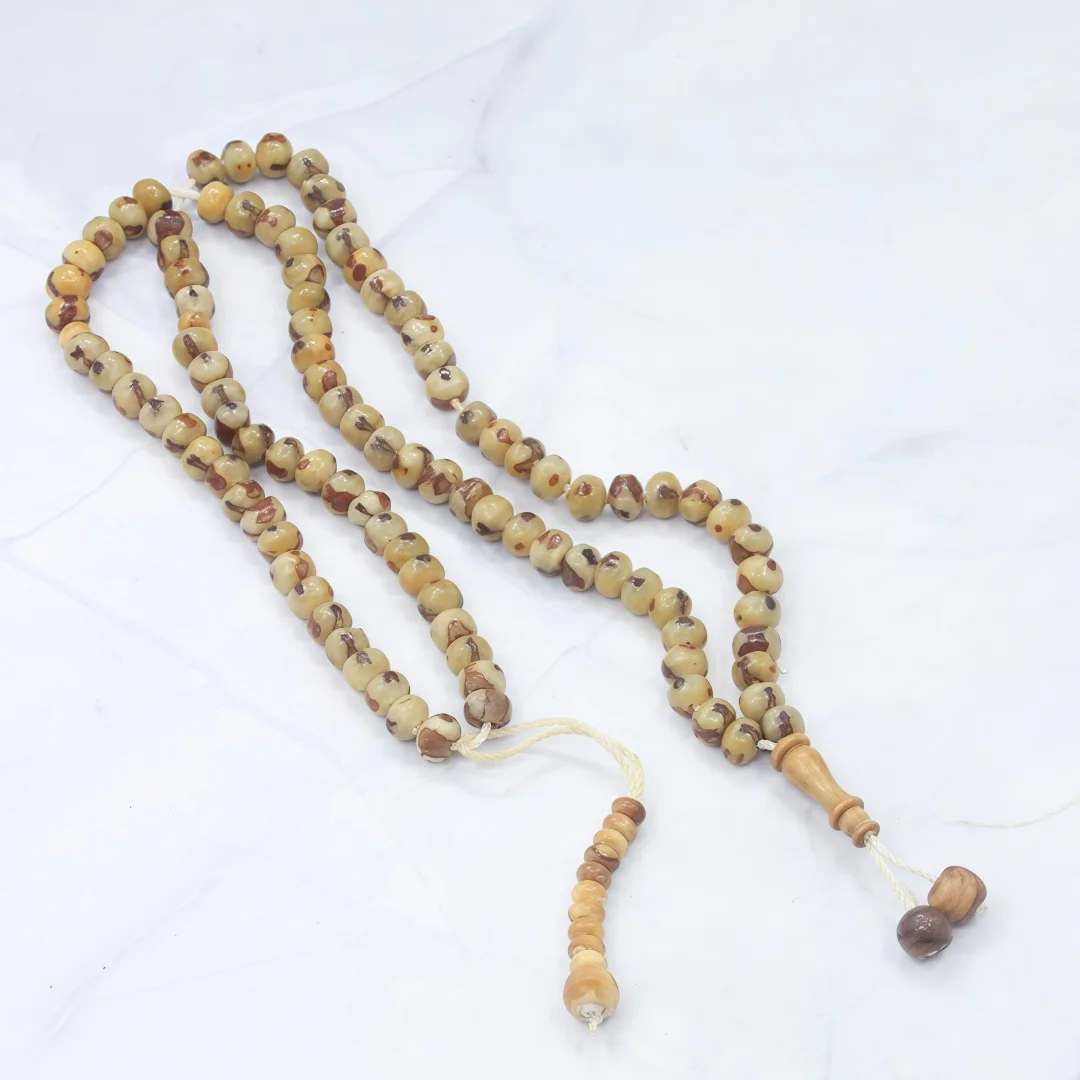 Islamic 6mm Tasbih 99 Beads Muslim Rosary Worship Prayer Misbaha Ceremony Bead with Decorated Tassels Religious Eid Ramadan Gift view 6