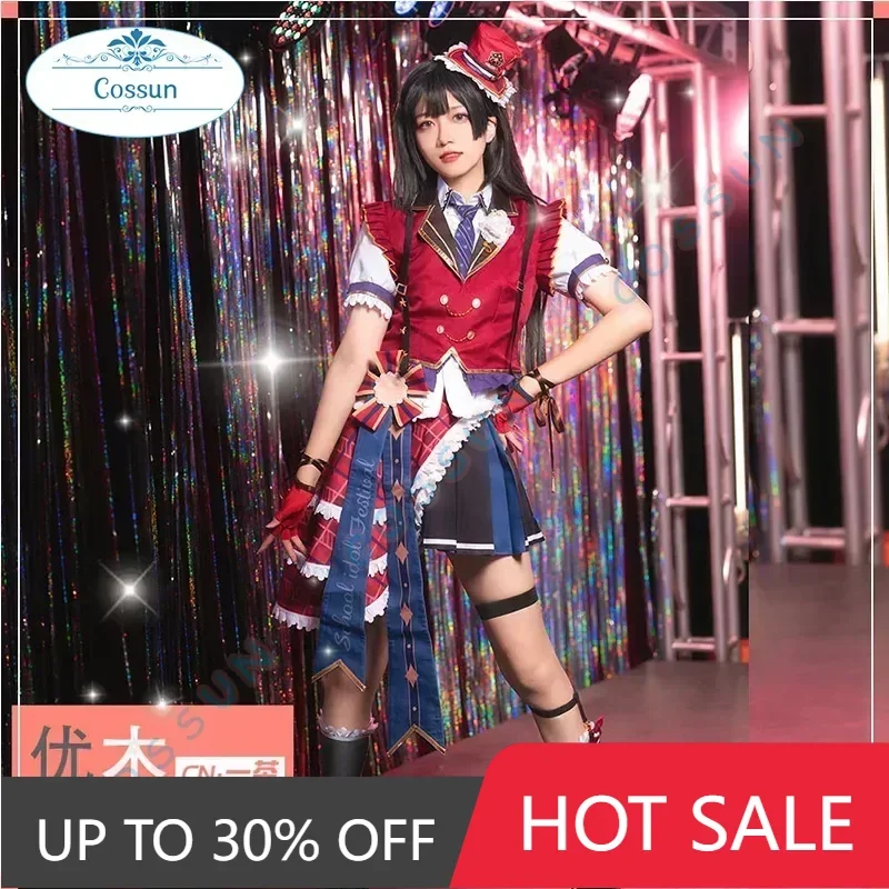 

COSSUN Love Live! Nijigasaki High School Idol Club Yuki Setsuna Cosplay Costume Women Fancy Dress Lolita Halloween Uniform Wig