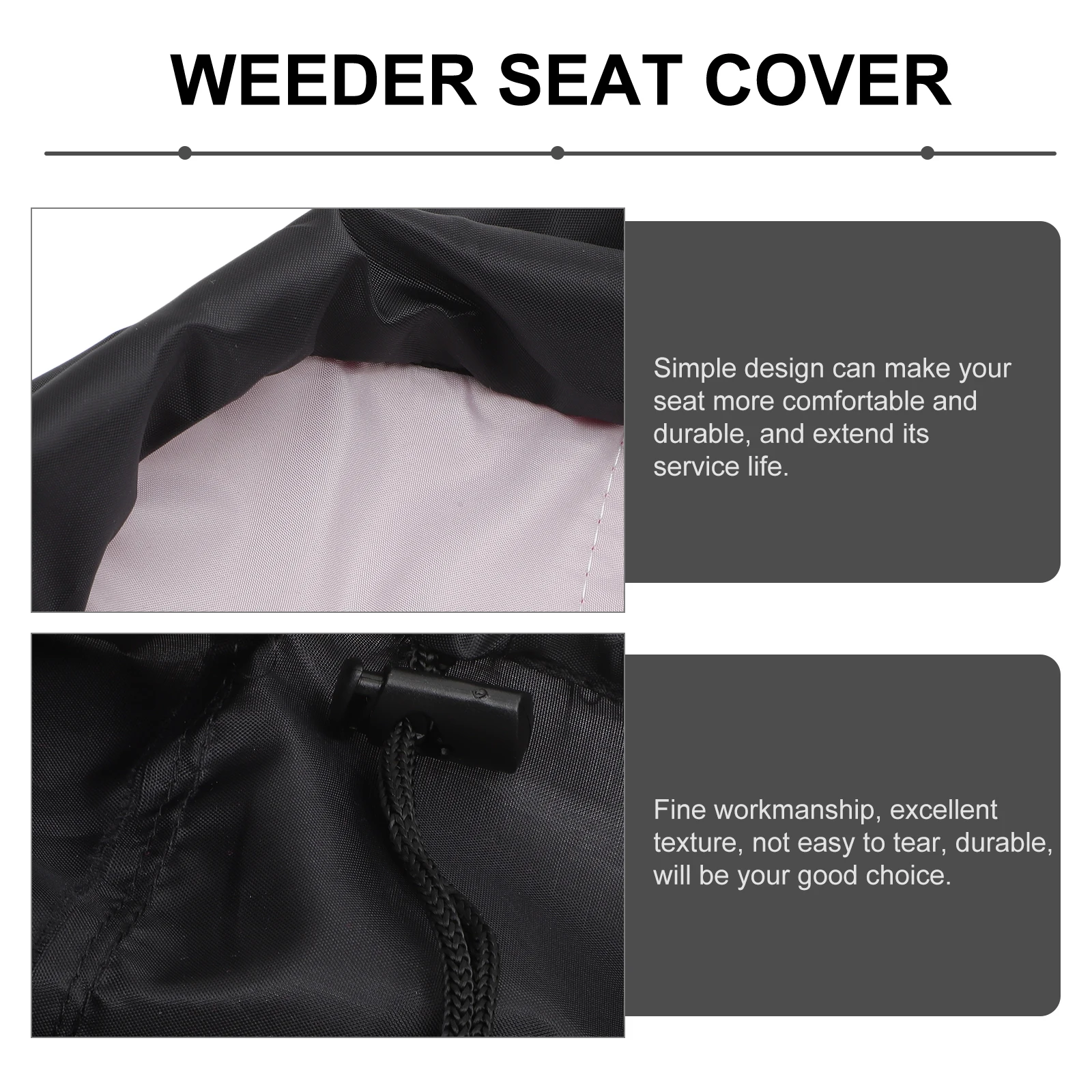 

1pc Weeder Seat Cover Universal Fit For Tractor Heavy Duty Dust Proof Wear Resistant Seat Protector Mat Tractor Accessory Car