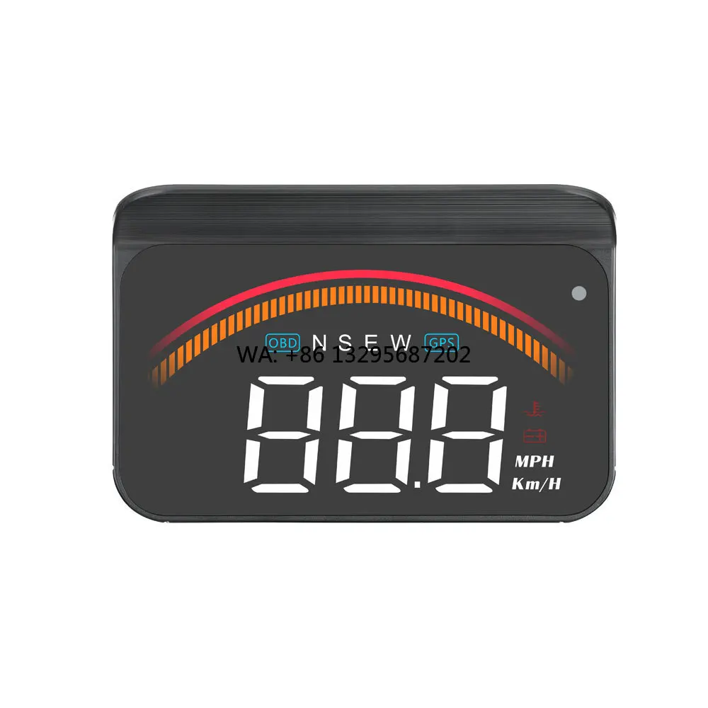 

Car M11 HUD 3.5 Inch Hot Selling Car Overspeed Alarm Diagnostic Tool 2+GPS Car Head up Display Speedometer