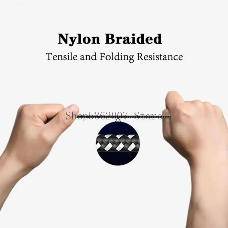 شحن الكابل تسليم الطاقة السريعة تصميم سهلة التخزين للشرب/يو 2/الهواء 40JB