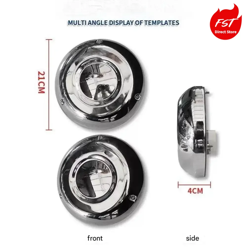For Jonway V400 air filter cover Lifan V400 Harley Fatboy air filter decorative cover filter modification accessories view 2