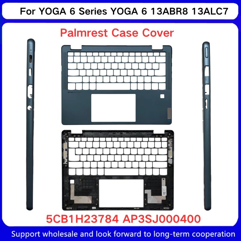 New For Kailxuling YOGA 6 Series YOGA 6 13ABR8 13ALC7 Palmrest Case Cover Keyboard frame 5CB1H23784 AP3SJ000400