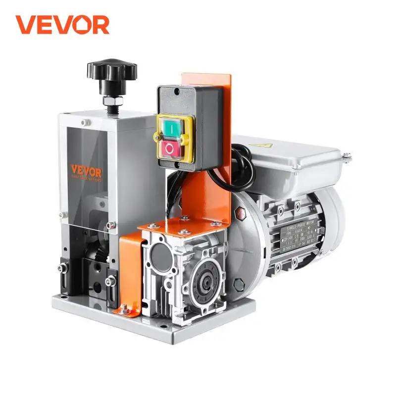 VEVOR Machine à Dénuder Électrique 1,5-25 mm Dénudeur Câble Automatique Motorisé 180 W Dénudeuse