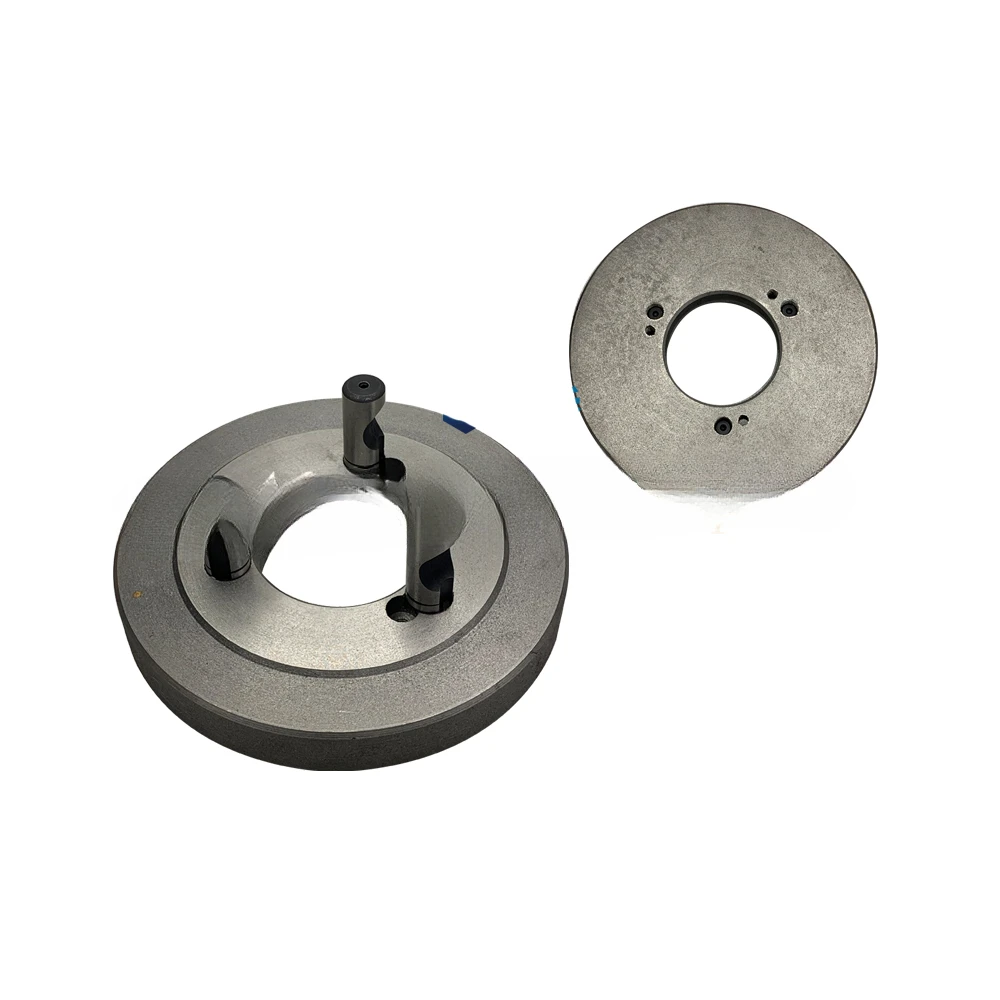 Transition Plate Pull Rod Screw Three Jaw Chuck Connecting D4-160 D4-200 D Type Lathe Spindle Flange Chuck Connecting Plate