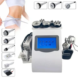 6/9 In 1 Rf Lipolaser Vet Cavitatie Lichaam Afslankmachine Professioneel Apparaat Voor Gezicht En Lichaam