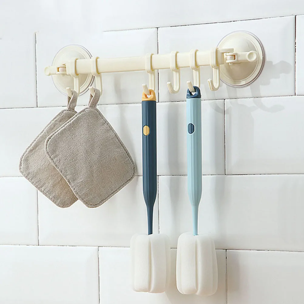 

2pcs Cup Brush Cleaning Tools Extended Handle Water Portable Cleaner Household Kettle Milk Bottle Washer Bottle Washing Supplies