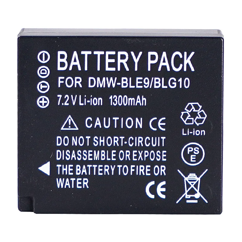 DMW-BLG10 BLG10E Camera Battery 7.2V 1300mAh Rechargeable Battery for Panasonic LUMIX DMC-TZ85 TX1 LX100 GX85 GF6 GX7 ZS110 ZS70 view 5
