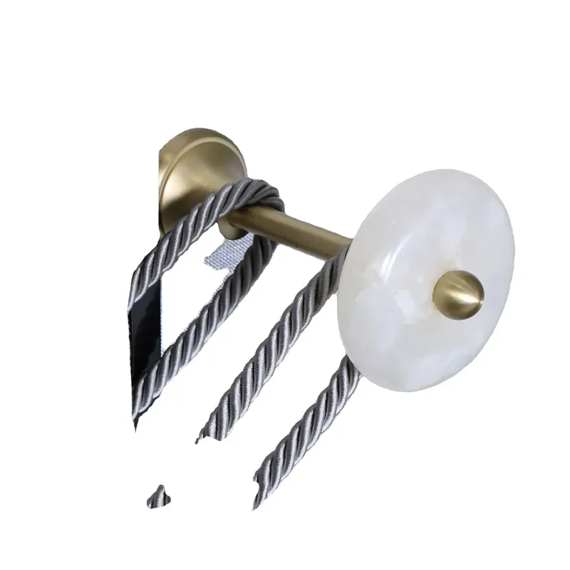 Various Styles Ball Curtain Hooks Wall Mounted Hooks Decorative Ornaments for Home Decoration