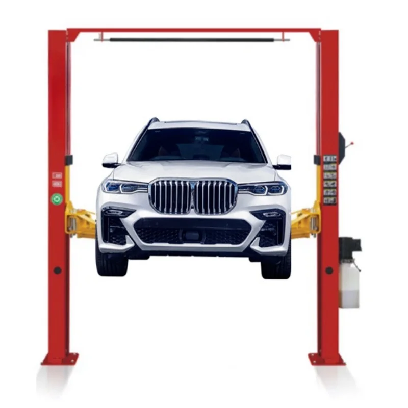 00kg Clear Floor Single Arm Release Two Post Car Lift Hydraulic Vehicle Hoist Workshop Gantry  Post Car Lift
