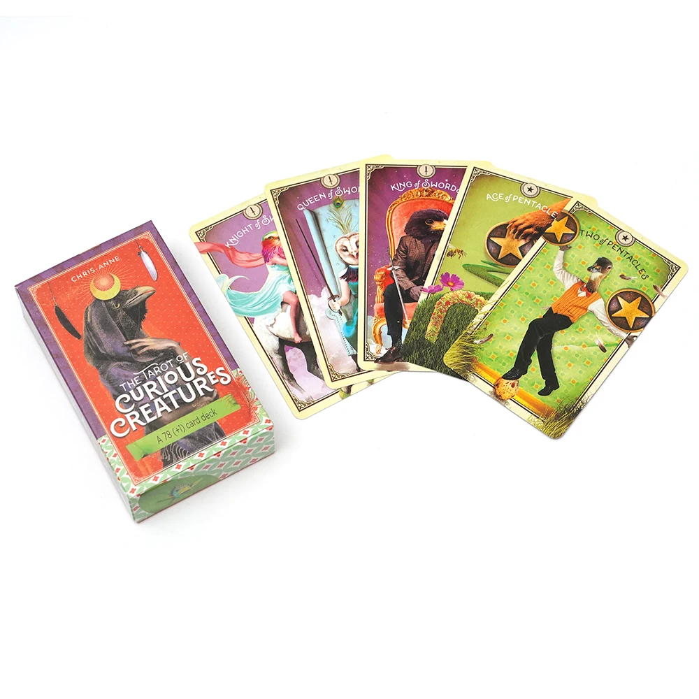 

The Tarot of Curious Creatures Deck Guide You Toward The Unfolding of Your Own Inner Knowing Card Game Tarot Deck Board Game