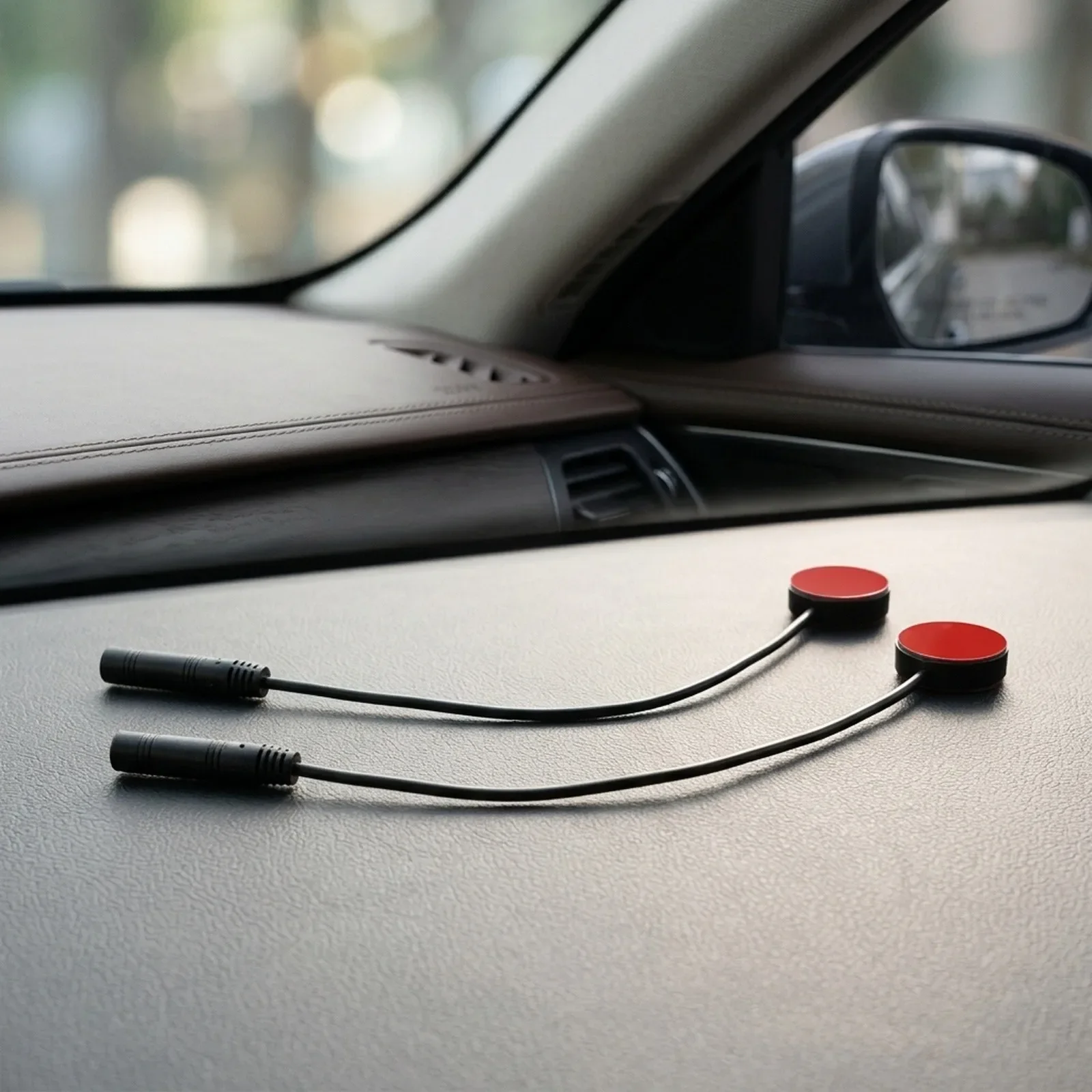 Blind Spot Detection System Lens Light for Car Safety - 12V LED for bsd Light with Alarm & Signal Transmission, Fits All