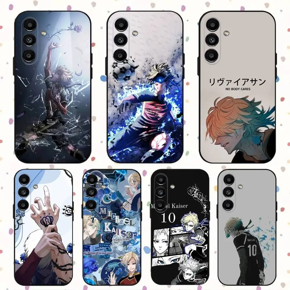 

M-Michael K-Kaiser Phone Case For Samsung S24,S21,S22,S23,S30,Ultra,S20,Plus,Fe,Lite,Note,10,9,5G Black Soft Cover